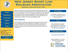 Tablet Screenshot of njshortline.com